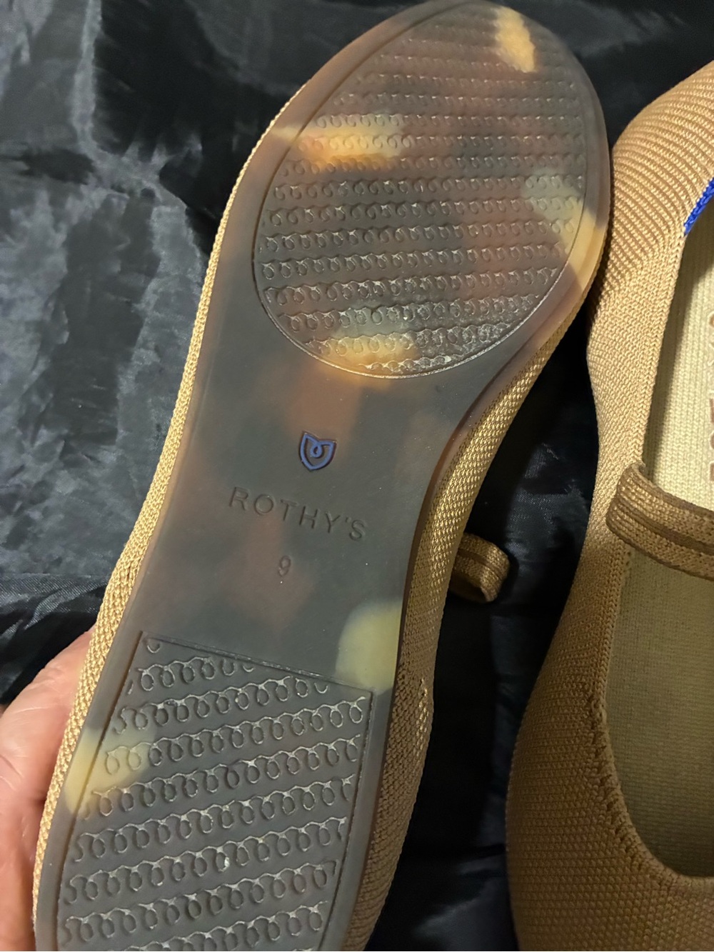 Rothy's Wren Mary Jane Flats in Tan ( wren ) - Picture 9 of 11